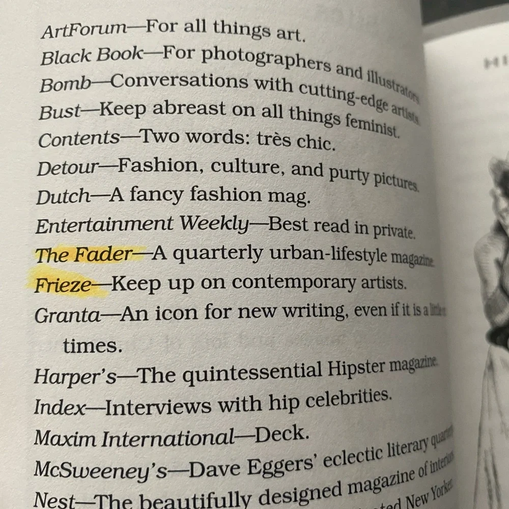 N/A hipster handbook